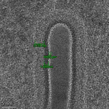 TEM透射电子显微镜拍摄分析